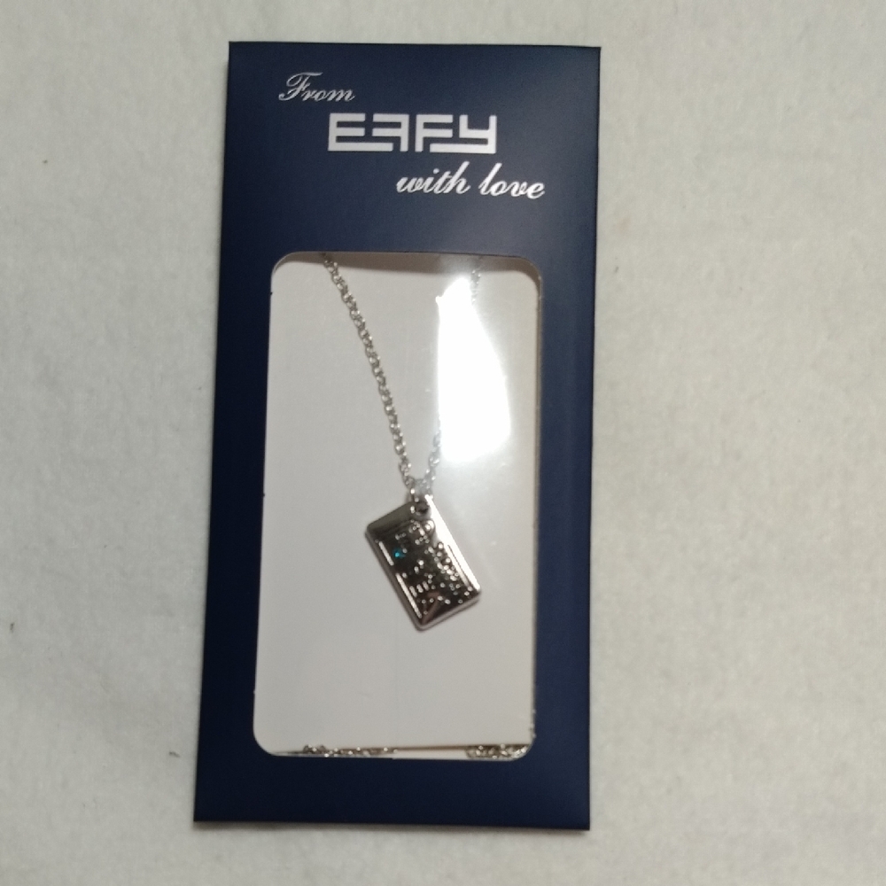 EFFY Silver Necklace with Shopping At Sea Pendant BRAND NEW